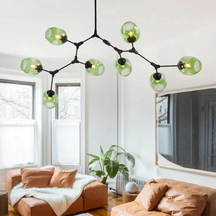 Amberlo | Lámpara colgante moderna con diseño de vidrio
