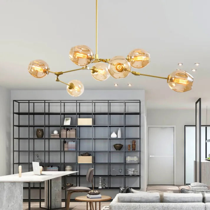 Lumivista | Lámpara colgante LED de vidrio moderna