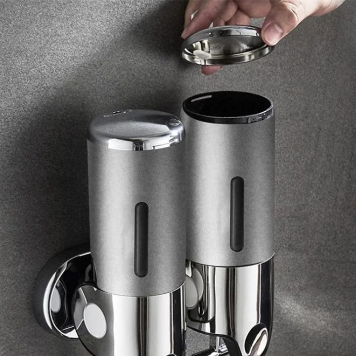 Dispensador de Jabón de Pared para Baño - Diseño Moderno