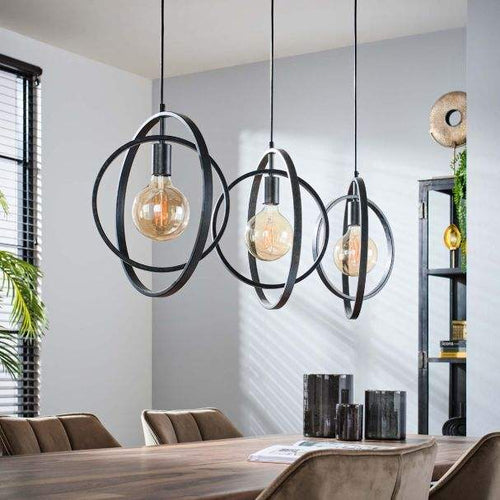 Lámpara colgante Star ajustable – Iluminación LED industrial para decoraciones modernas