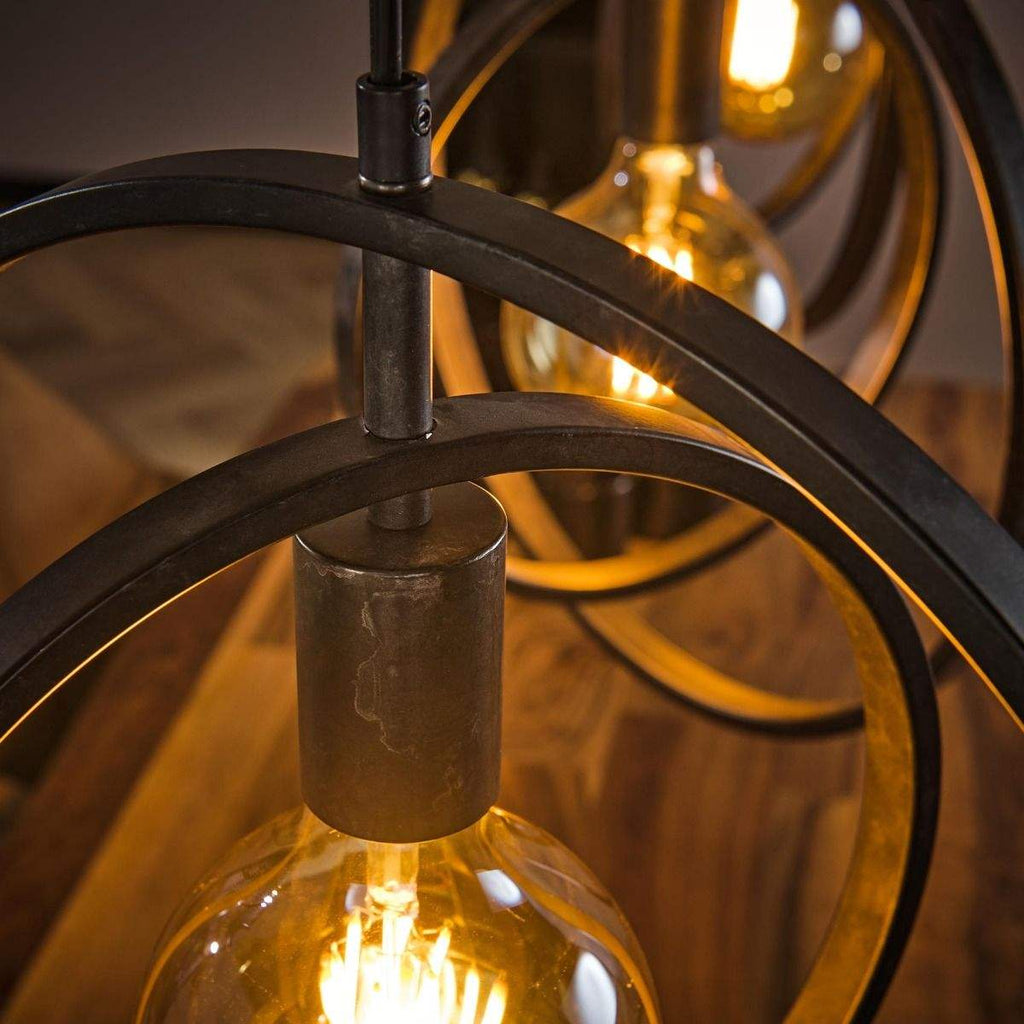 Lámpara colgante Star ajustable – Iluminación LED industrial para decoraciones modernas