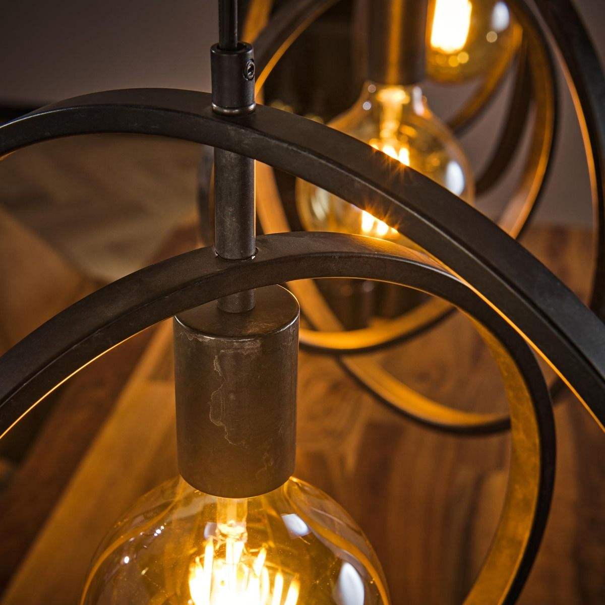 Lámpara colgante Star ajustable – Iluminación LED industrial para decoraciones modernas