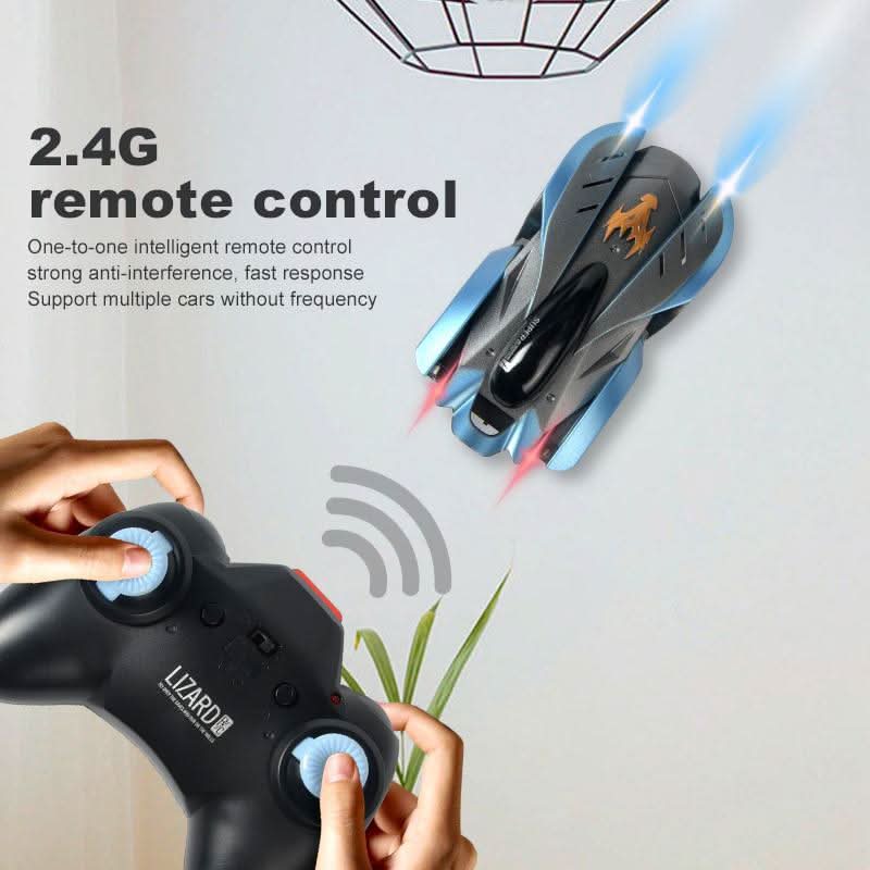 CLIMBIX – Auto de acrobacias RC para conducir en paredes y techos