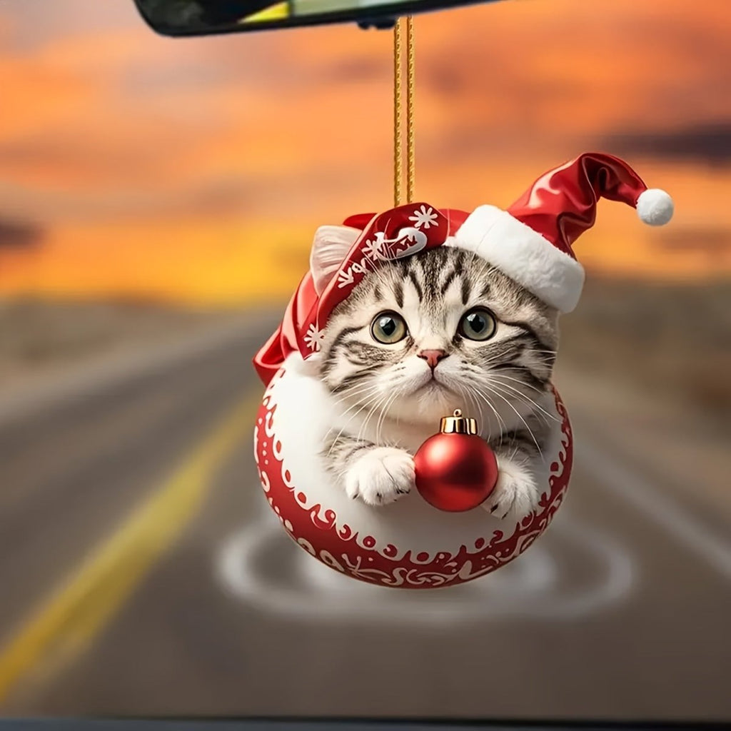 Calendario de Adviento Vintage para Amantes de los Gatos en Navidad