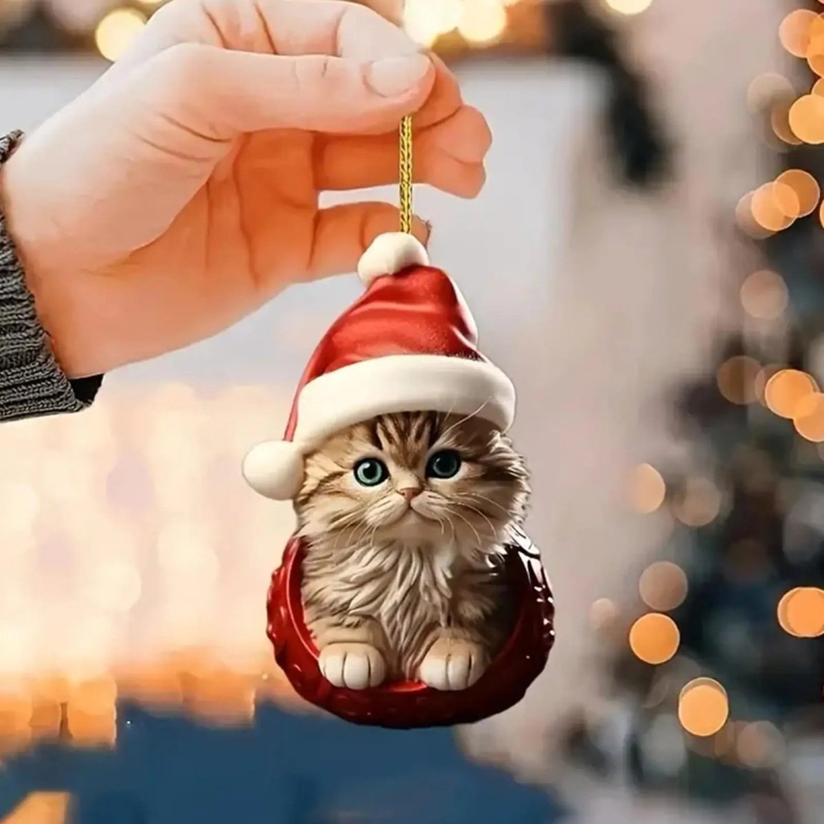 Calendario de Adviento Vintage para Amantes de los Gatos en Navidad