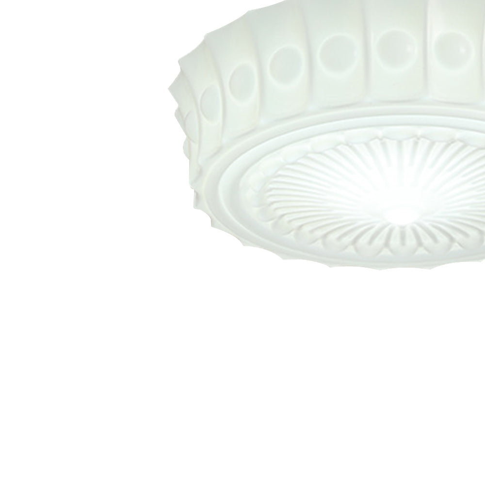 Lámpara Colgante Escolar Vintage de Cerámica con 3 Luces