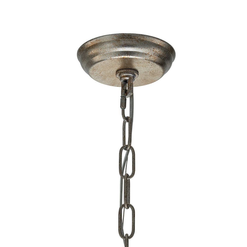 Candelabro de Cristal de Vidrio Vintage Luxe