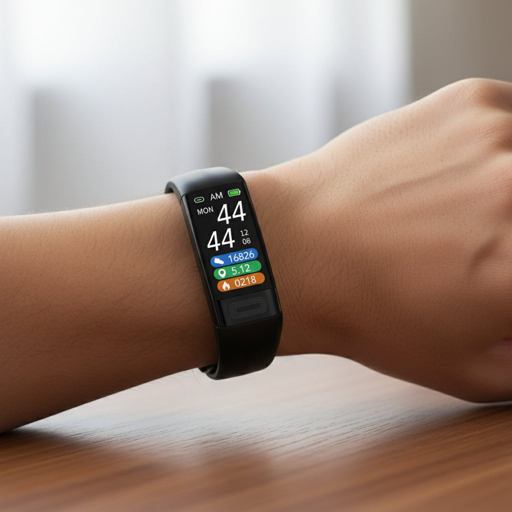 CAREPULSE - Pulsera de fitness inteligente con monitoreo de ECG, presión arterial y frecuencia cardíaca para el seguimiento diario de la salud
