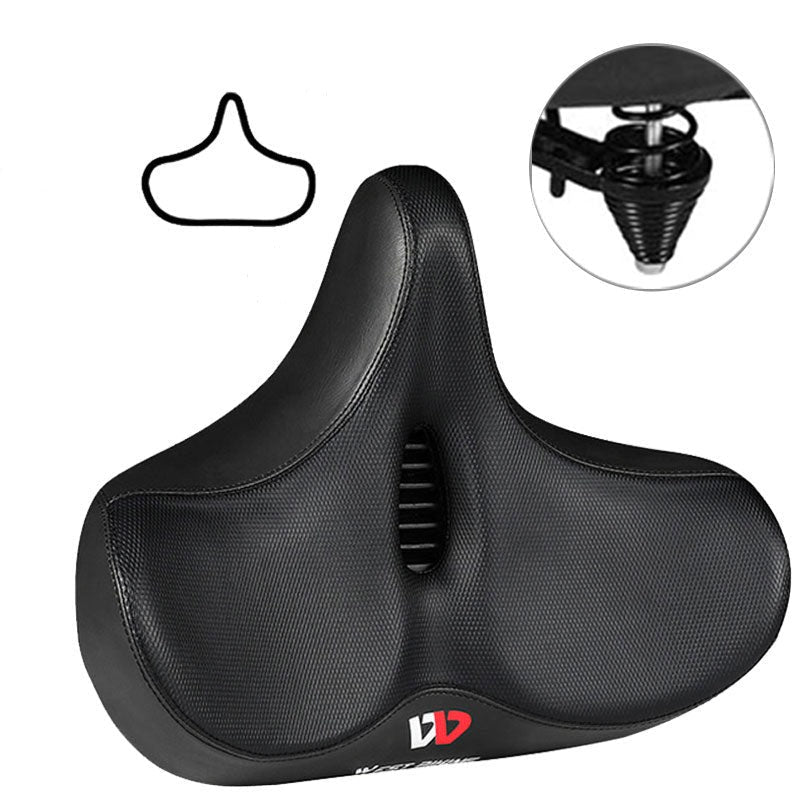 RideEase - Silla de bicicleta cómoda, extra ancha y transpirable, asiento ergonómico