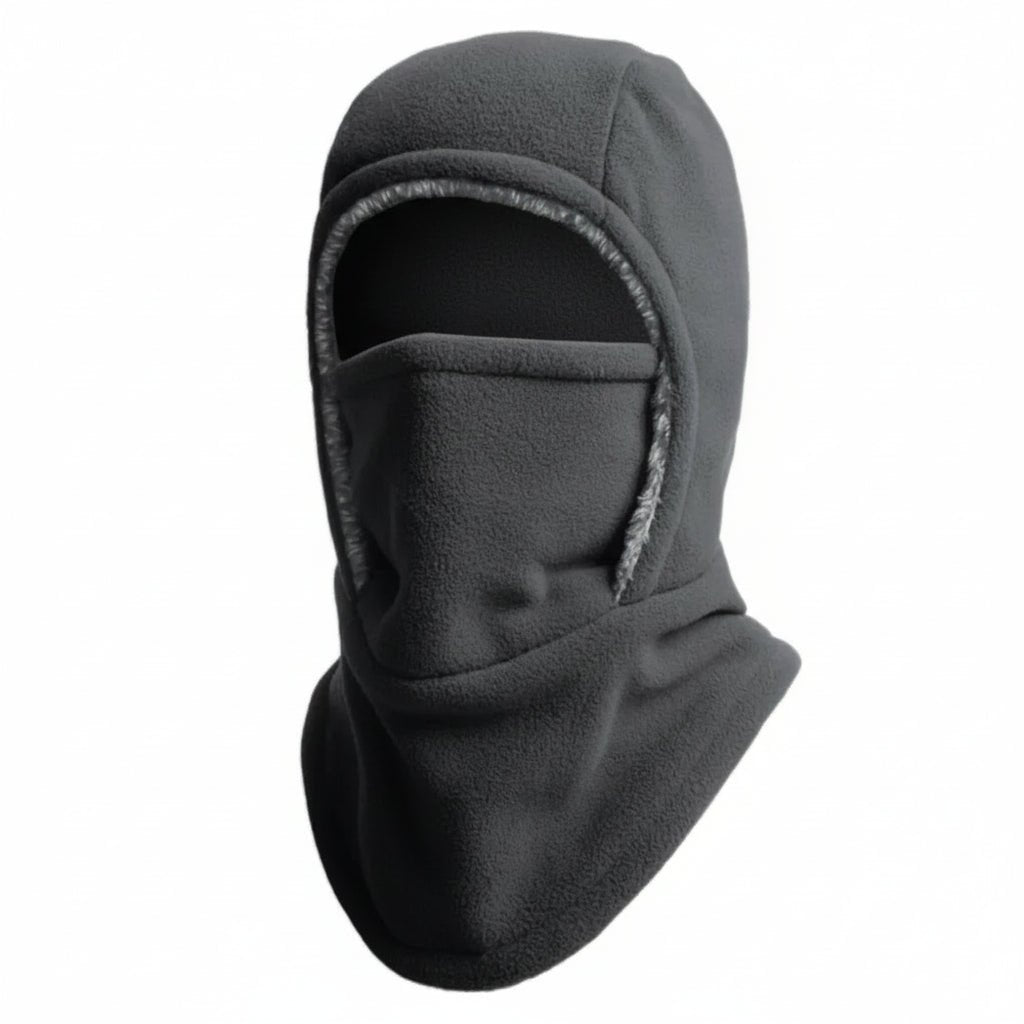 KÄLTEHAUBE – Cagoule en thermofleece pour le cyclisme et les sports de plein air par temps glacial
