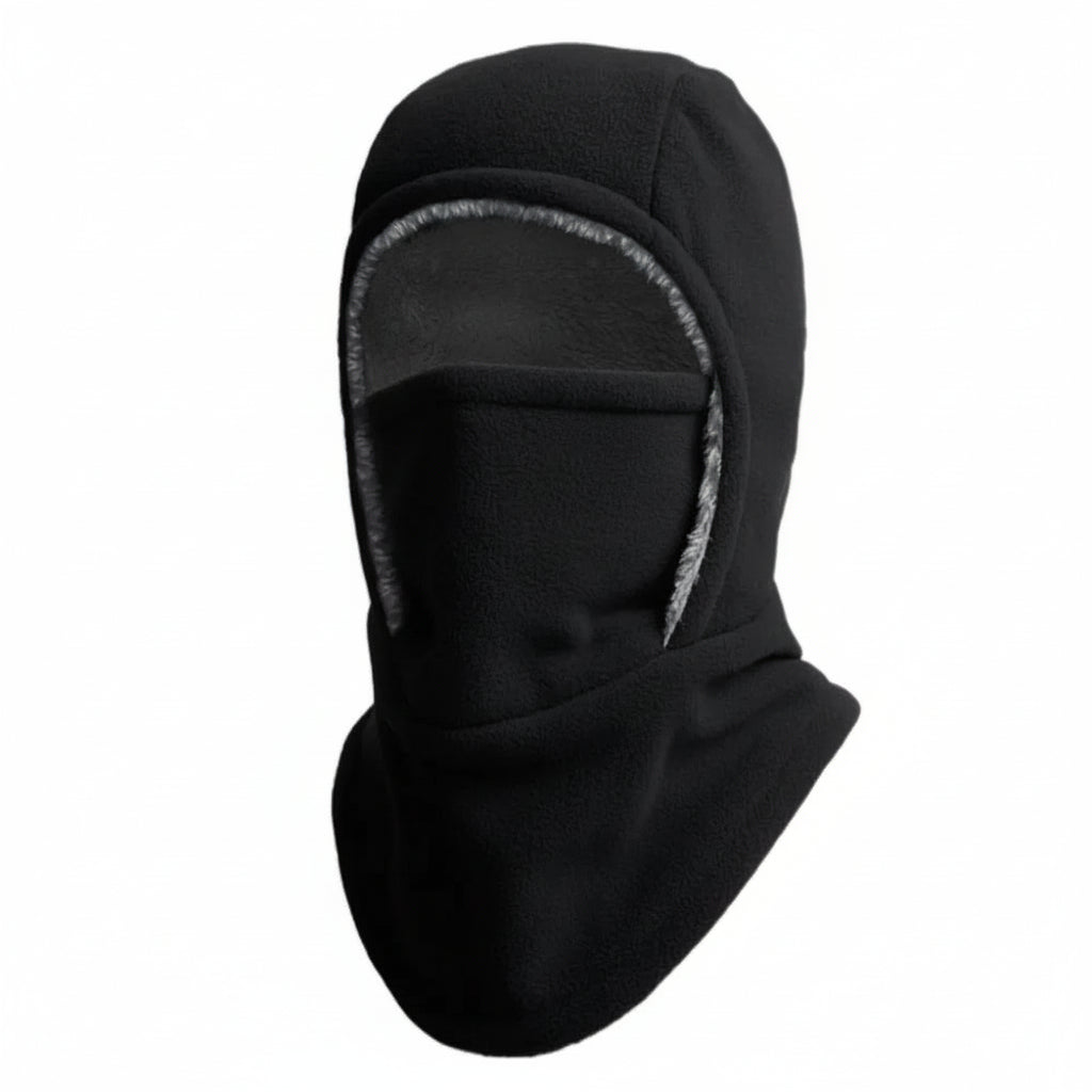KÄLTEHAUBE – Cagoule en thermofleece pour le cyclisme et les sports de plein air par temps glacial