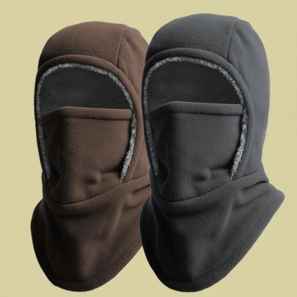 KÄLTEHAUBE – Cagoule en thermofleece pour le cyclisme et les sports de plein air par temps glacial