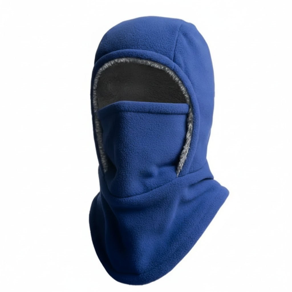 KÄLTEHAUBE – Cagoule en thermofleece pour le cyclisme et les sports de plein air par temps glacial