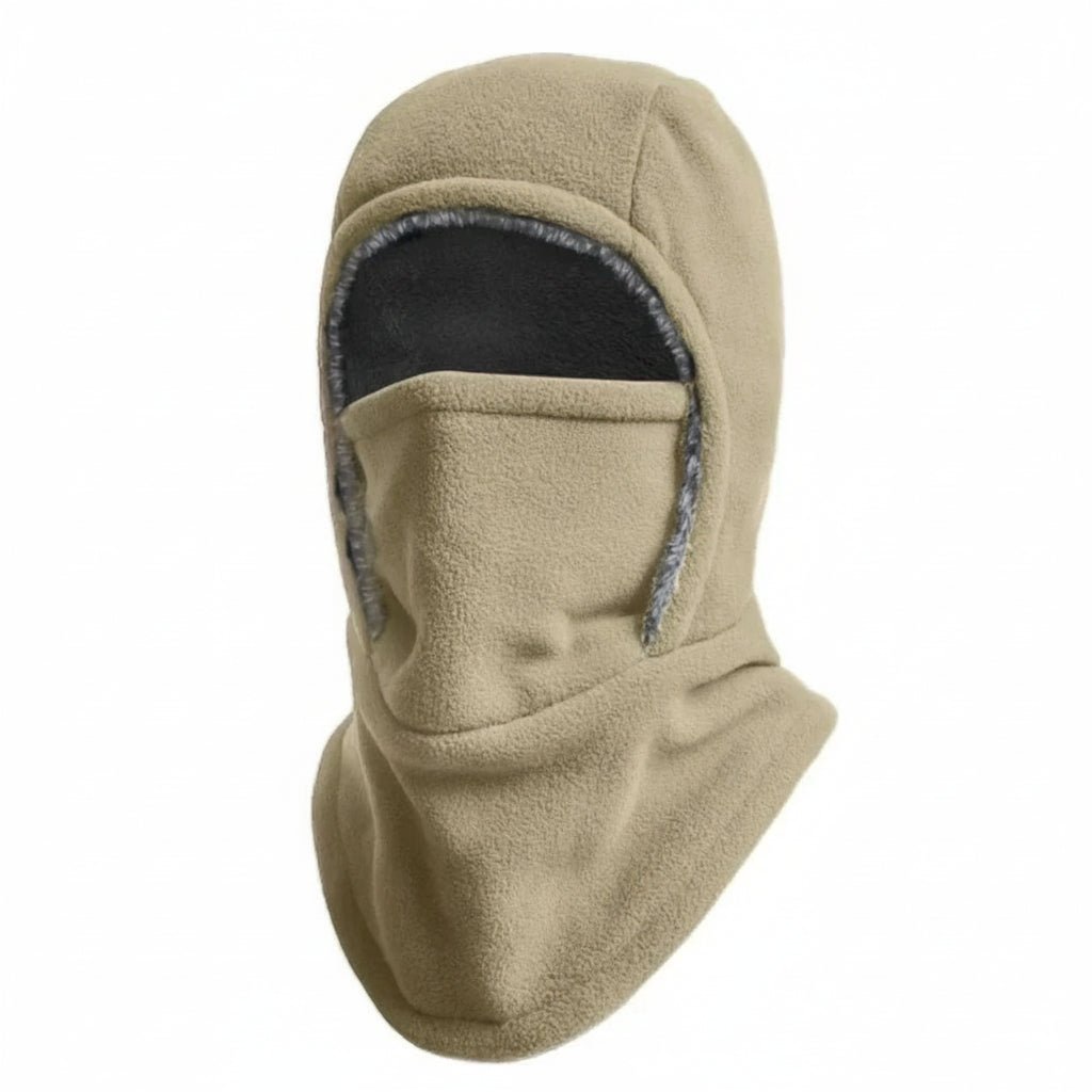 KÄLTEHAUBE – Cagoule en thermofleece pour le cyclisme et les sports de plein air par temps glacial