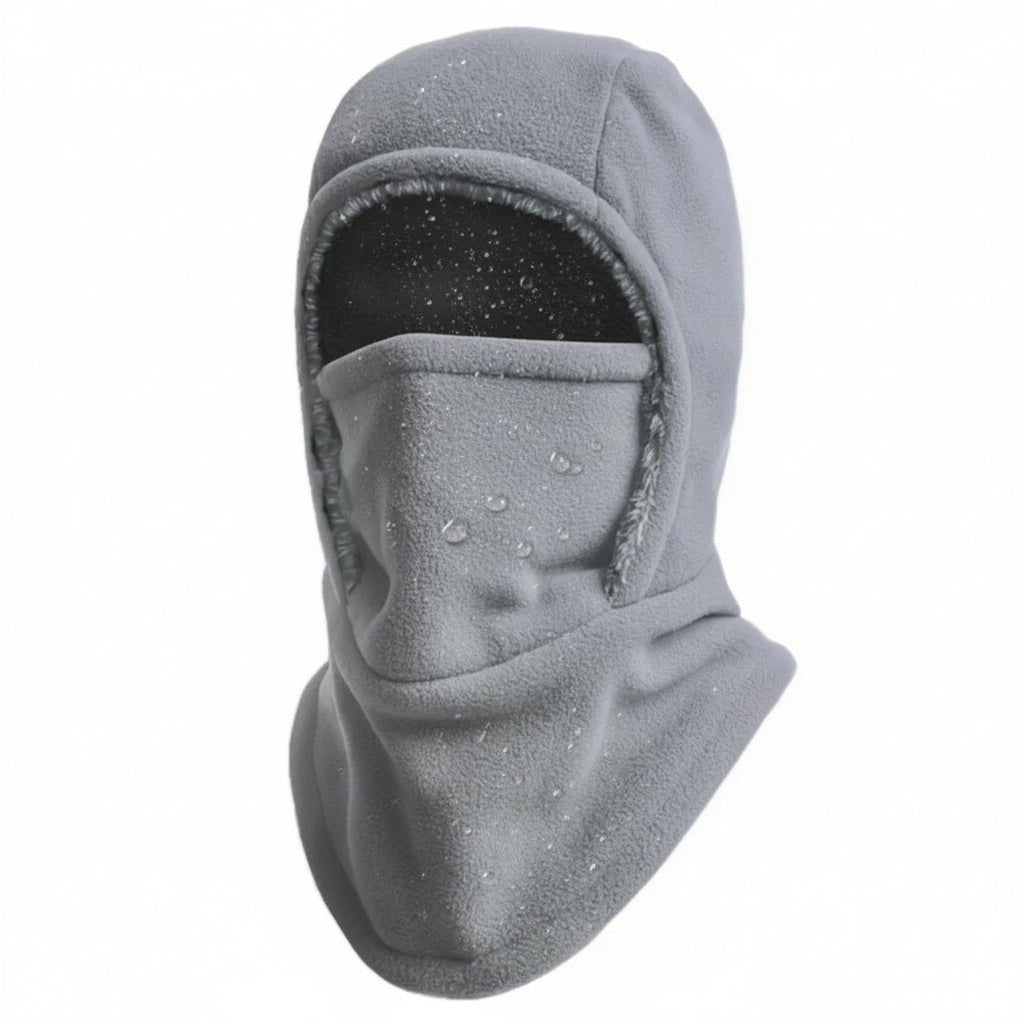 KÄLTEHAUBE – Cagoule en thermofleece pour le cyclisme et les sports de plein air par temps glacial