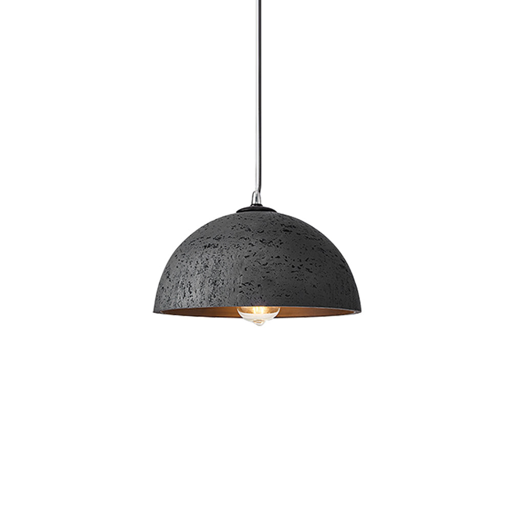 Lámpara Colgante de Resina Wabi Sabi de 1 Luz para Isla de Cocina