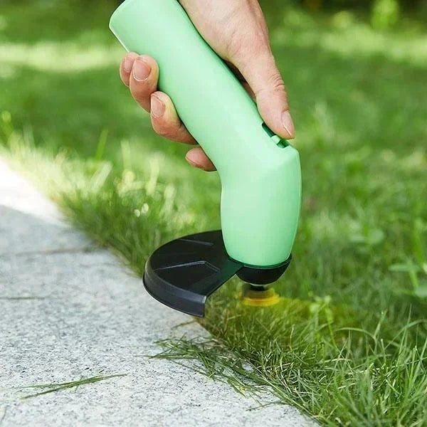 Recortadora de Césped Mini Inalámbrica para Mantenimiento Preciso y Fácil de Bordes de Césped