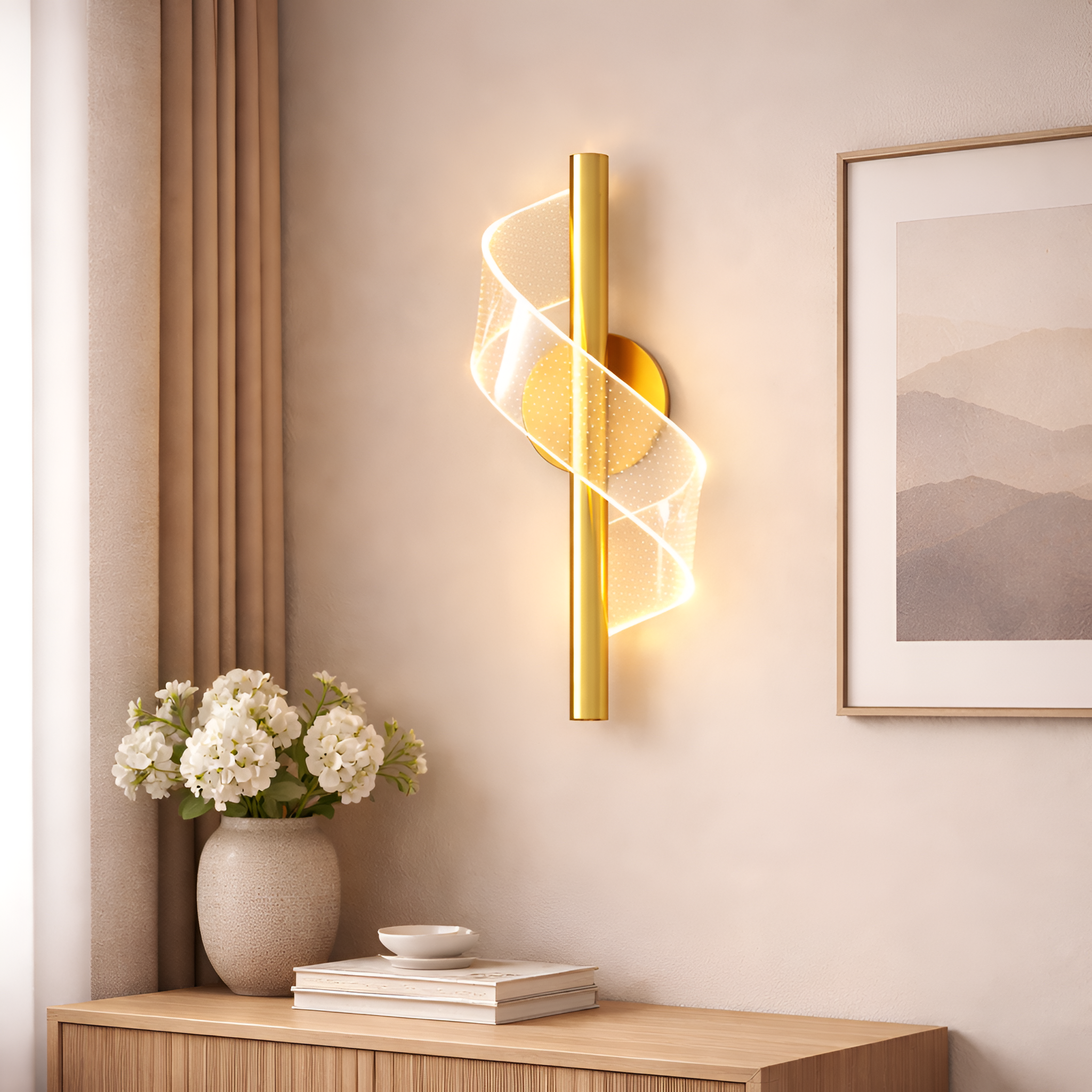 Isotta - Lámpara de pared LED nórdica moderna