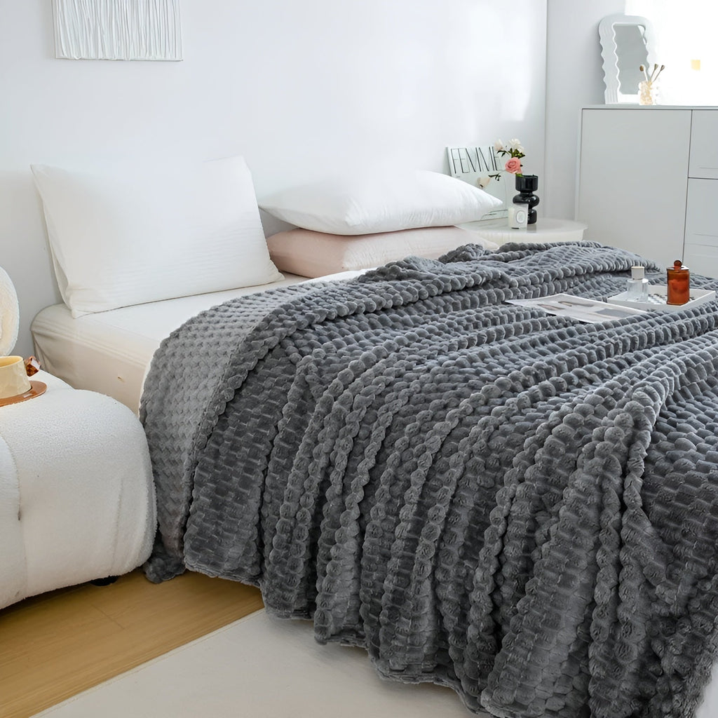 Manta de microfibra – super suave y cálida para sofá y cama