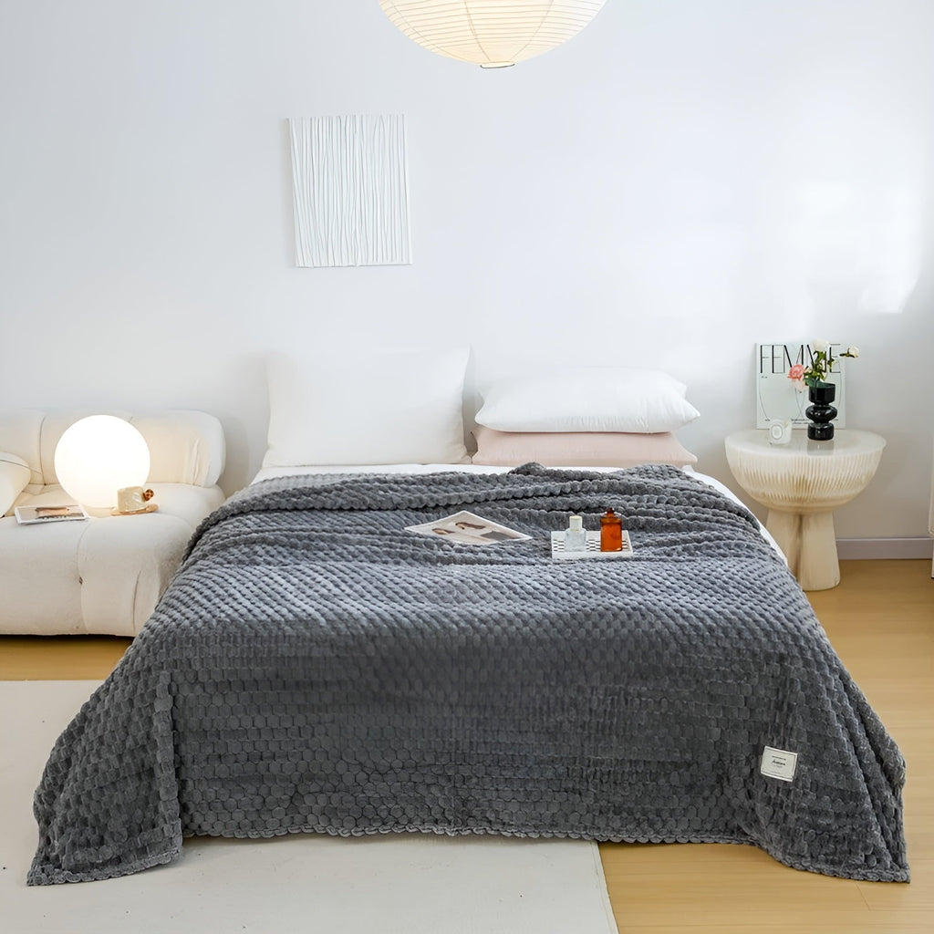 Manta de microfibra – super suave y cálida para sofá y cama