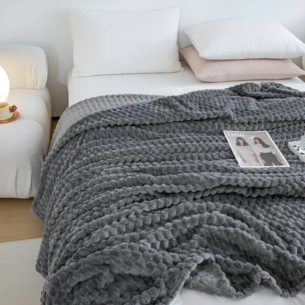 Manta de microfibra – super suave y cálida para sofá y cama