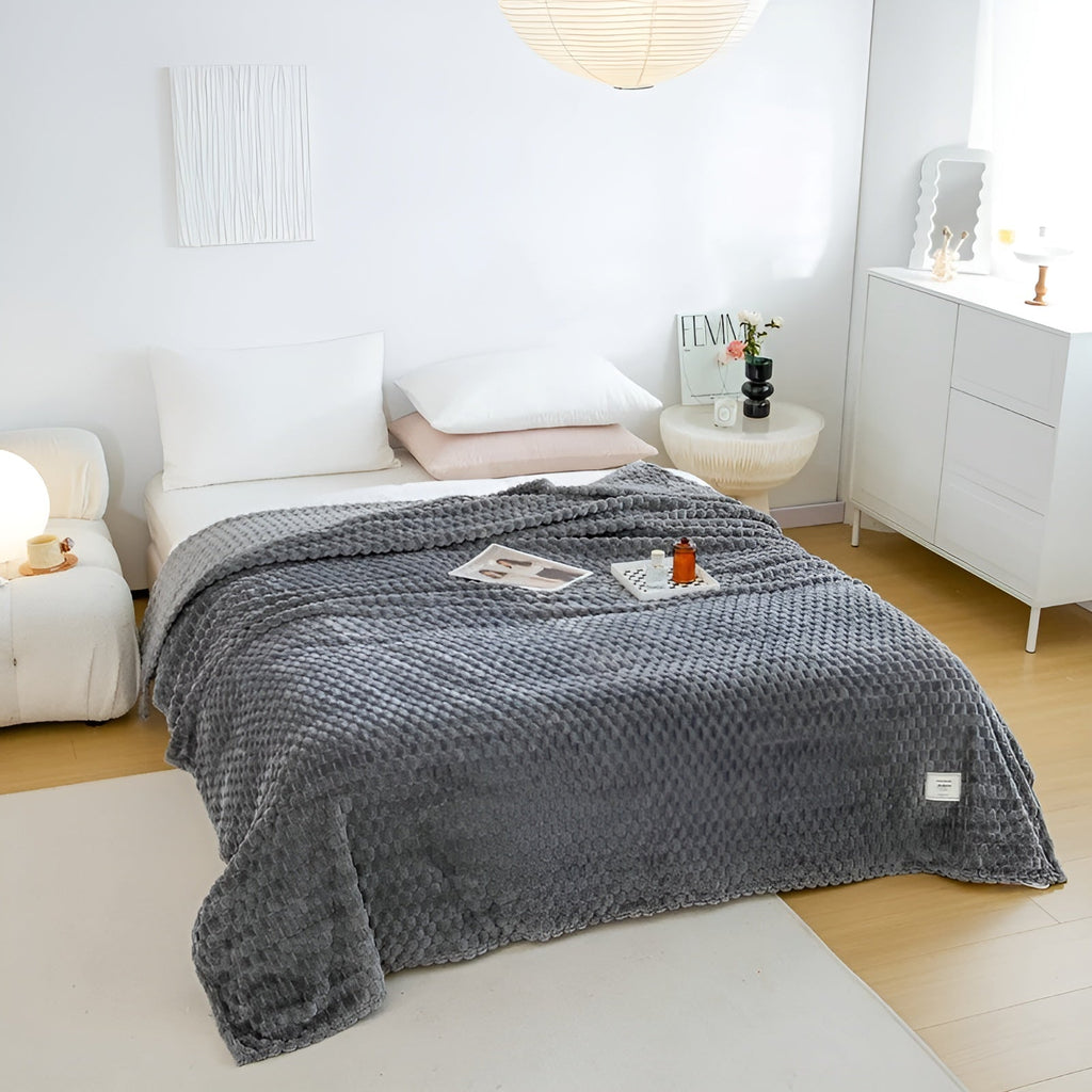 Manta de microfibra – super suave y cálida para sofá y cama