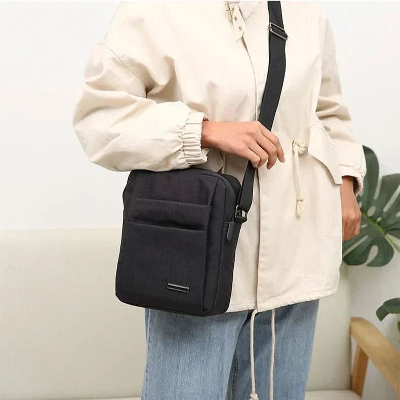 METROSAFE – Bolsa de Hombro Impermeable para Hombre con Diseño Antirrobo