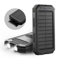 SOLARFORCE Power Bank – Powerbank solar impermeable de 20000mAh para aventuras al aire libre