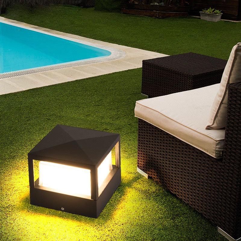 Luces LED Exteriores de Aluminio Impermeables | Iluminación Eficiente Energéticamente para Jardines o Patios