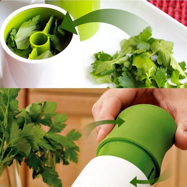 ChopEase - Molinillo de Cuchilla Afilada para Hierbas y Especias Frescas