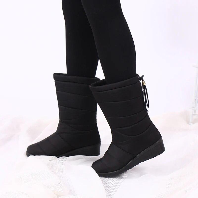 Botas de Invierno Super Cálidas y Suaves para Damas - Modelo 2025