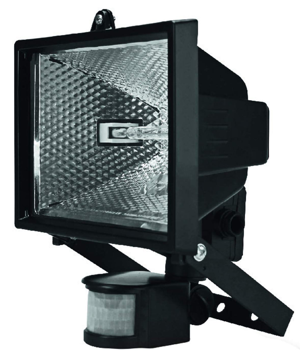 SecureGlow – Proyector halógeno exterior de 400W con sensor de movimiento