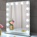 Espejo de Maquillaje LED con Luz Ajustable