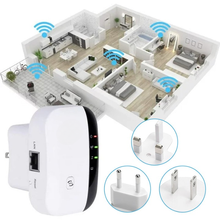 Amplificador de Señal WiFi de Alta Alcance