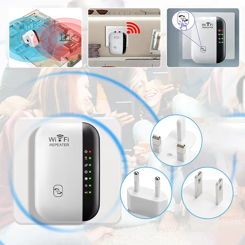 Amplificador de Señal WiFi de Alta Alcance