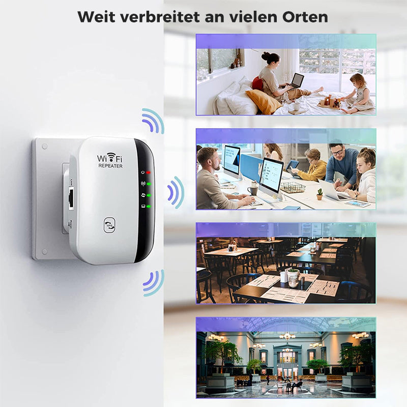 Amplificador de Señal WiFi de Alta Alcance