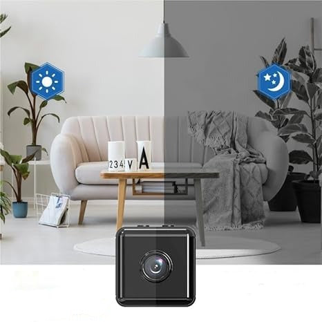 Kalsten | Cámara de Seguridad Inalámbrica WiFi 1080P | Resistente a la Intemperie, Controlada por App y Ideal para Vigilancia Interior y Exterior | Pequeña Cámara de Circuito Cerrado