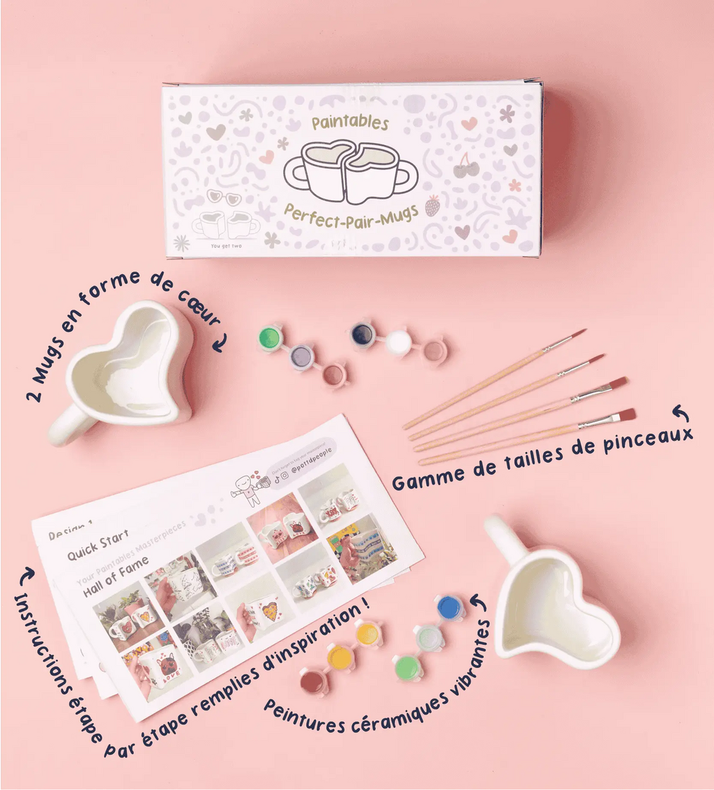 Set de pintura para tazas