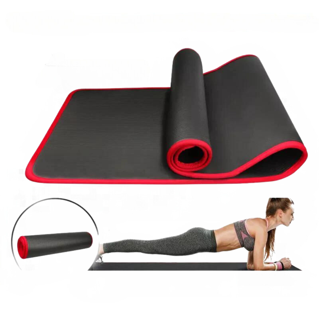 Yogamatte para mujeres - Extra gruesa y antideslizante