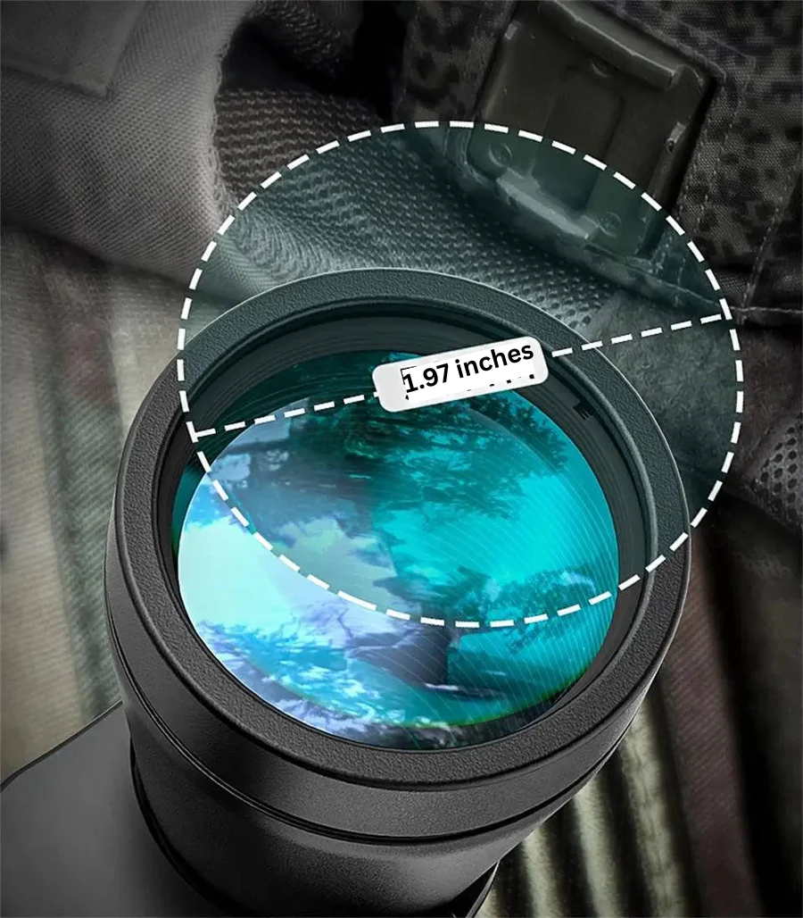 Prismáticos 20x50 para grandes distancias – Prismas BAK4, IPX4