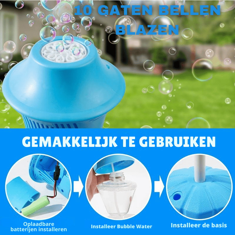 BubbleStorm™ – 20,000 burbujas por minuto | 50% DESCUENTO
