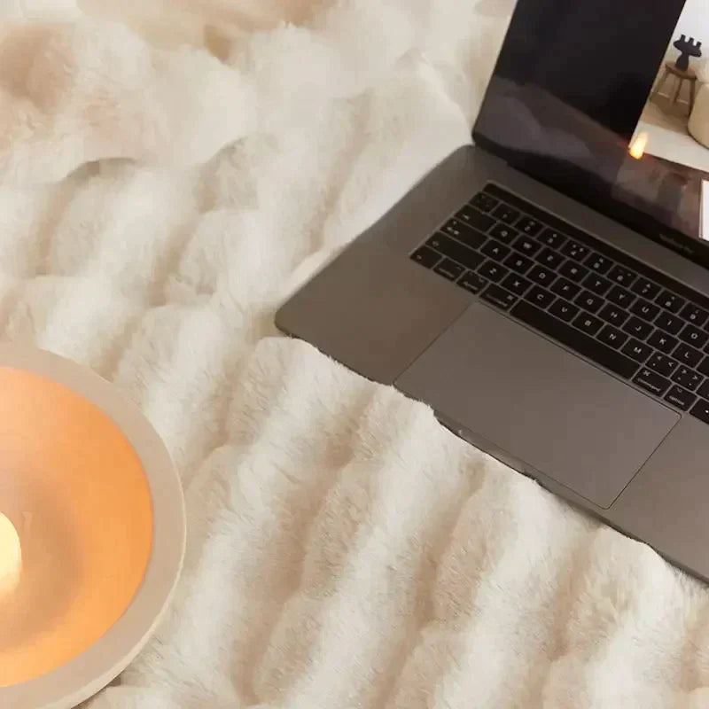 Lisslune | SnugWrap | Manta de Lujo de Felpa para Máxima Calidez y Confort