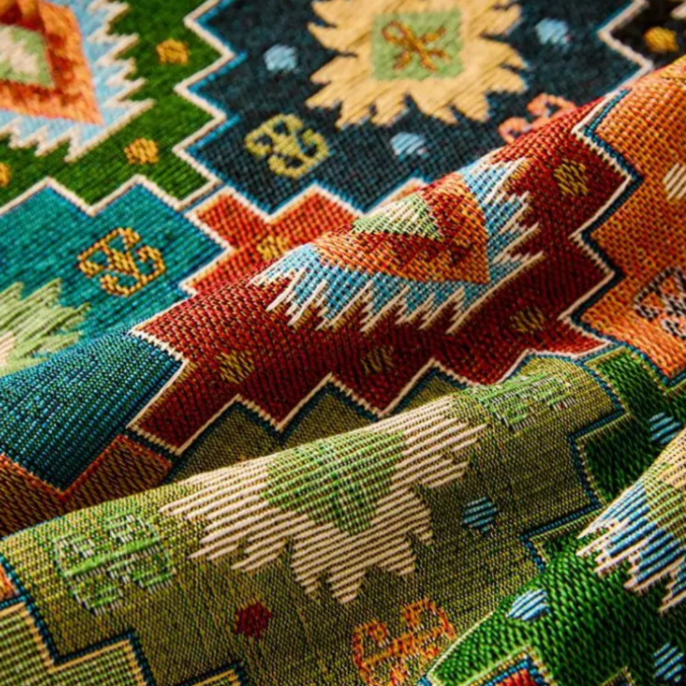 Funda de Sofá Tribal Geométrica Zahara