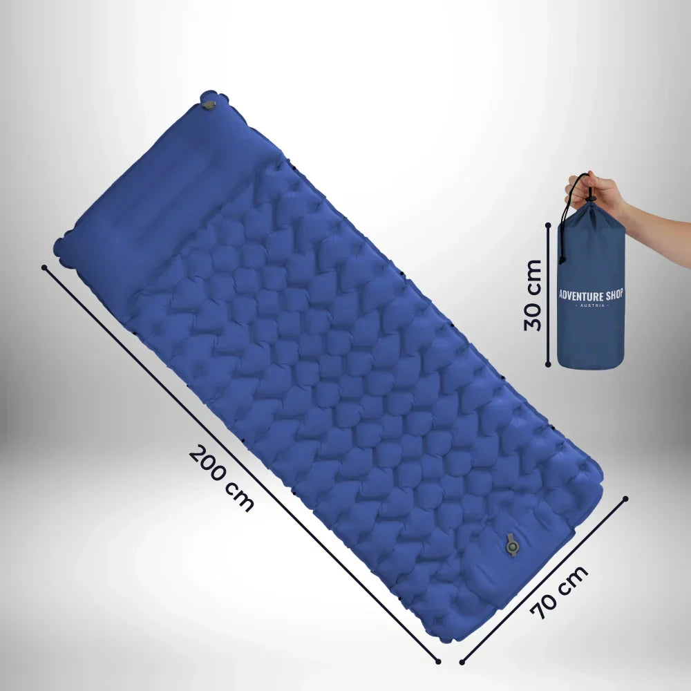 ErgoMat - Colchoneta de dormir ultraligera y compacta – perfecta para llevar.