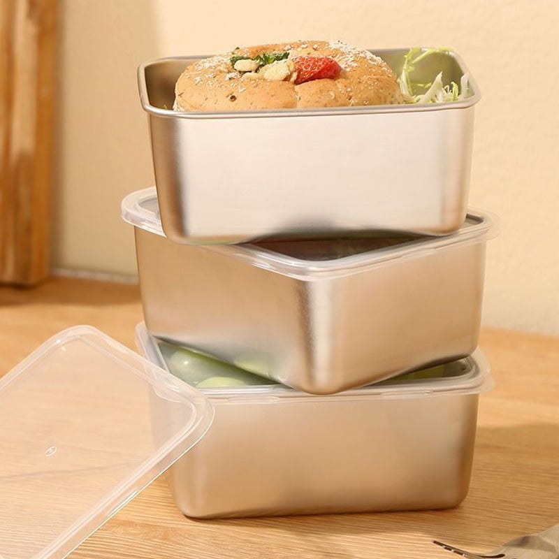 Contenedor de Almacenamiento de Alimentos de Acero Inoxidable