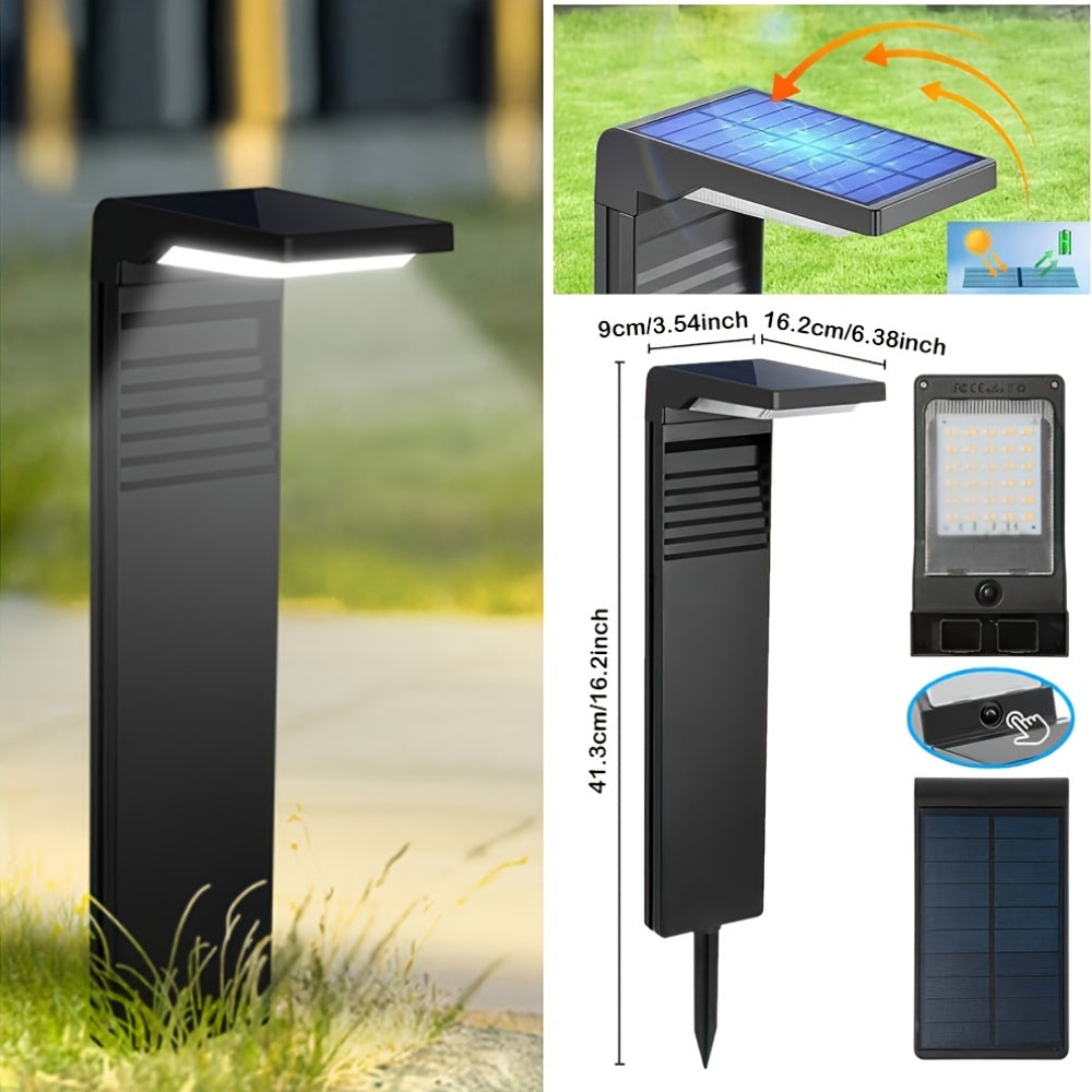 Iluminación Solar para Senderos de Jardín – Moderna y Funcional