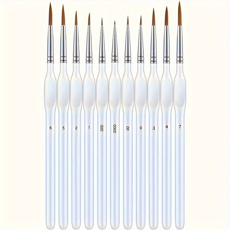 Pincel de Detalle de Precisión – Ideal para Pintura Precisa y Obras de Arte Detalladas