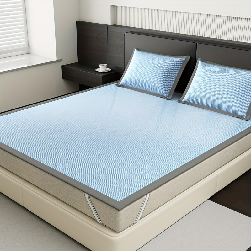 BowLift | Protector de colchón refrigerante AeroCool – Funda de cama de seda helada transpirable para quienes duermen calientes
