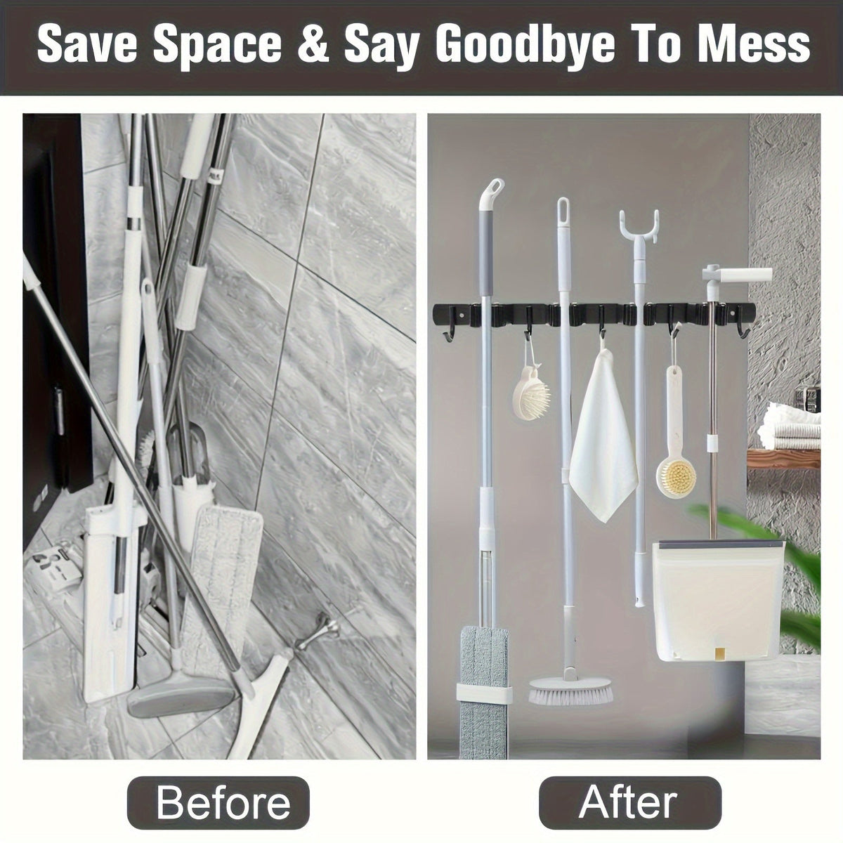 UTILITYPRO - Estante Organizador de Pared Resistente a la Oxidación que Ahorra Espacio para Garaje y Uso Exterior