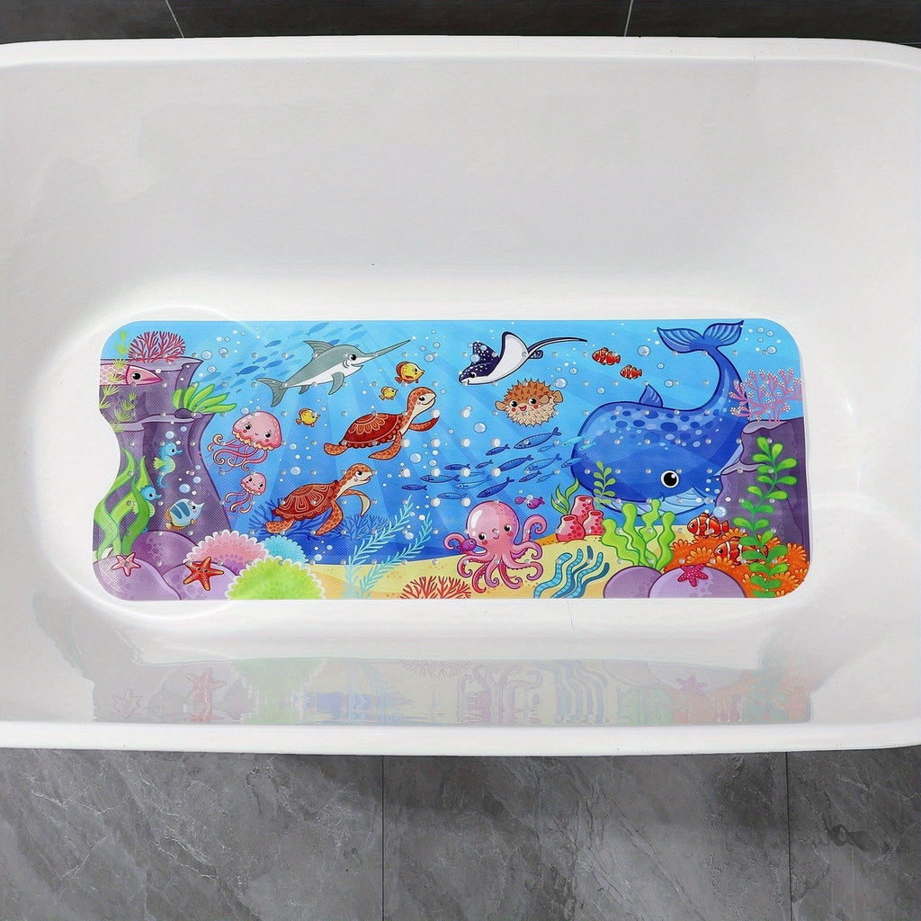 Alfombra de baño antideslizante extra larga – Lavable a máquina con ventosas